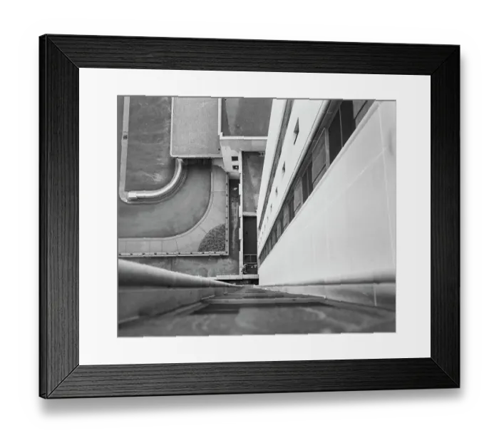 Framed Print : View Showing Where Forrestal Took his Life Framed Print : View Showing Where Forrestal Took his Life