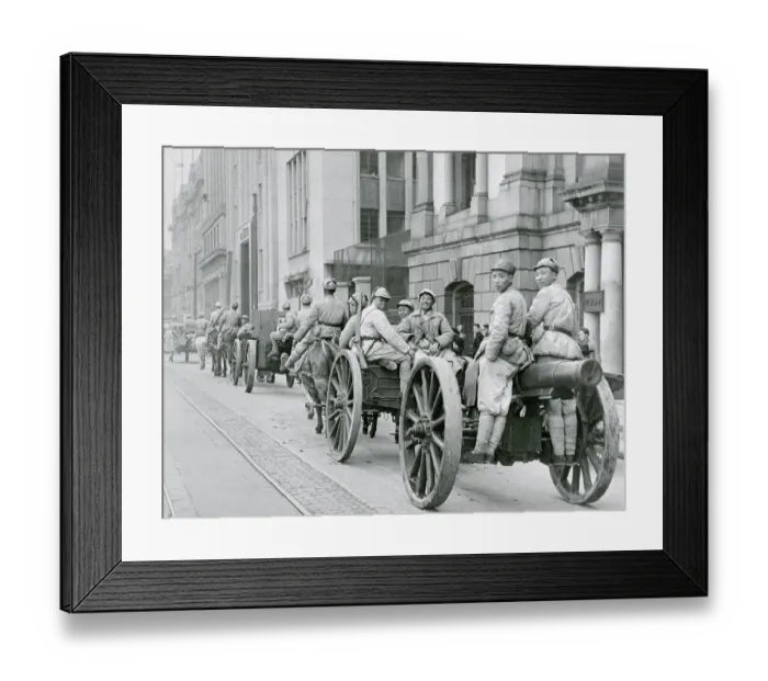 Framed Print : Chinese Nationalist Artillery Parading Framed Print : Chinese Nationalist Artillery Parading