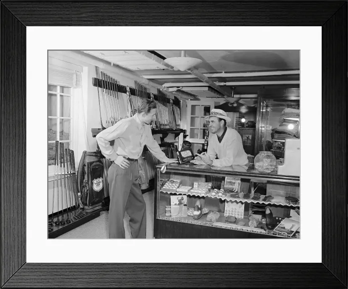 Framed Print : Sam Snead's Greenbrier Golf Shop Framed Print : Sam Snead's Greenbrier Golf Shop