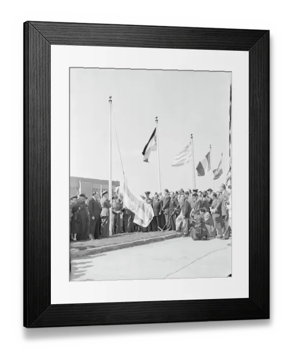 Framed Print : Moshe Sharett and Aubrey Eban Framed Print : Moshe Sharett and Aubrey Eban