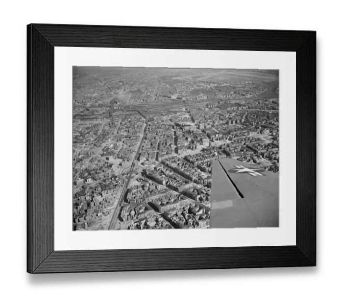 Framed Print : Airlift Plane over Berlin Framed Print : Airlift Plane over Berlin