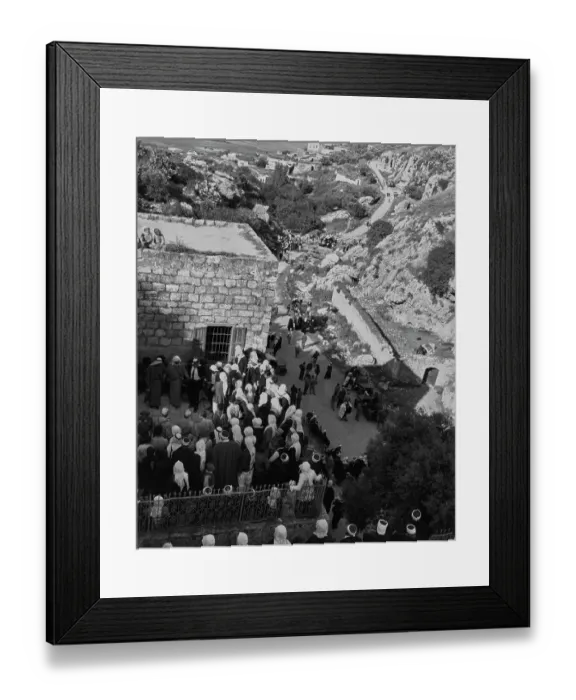 Framed Print : Druze Pilgrimage Framed Print : Druze Pilgrimage