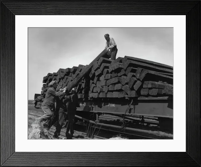 Framed Print : Dismantling Of Railway Track, Berlin Framed Print : Dismantling Of Railway Track, Berlin