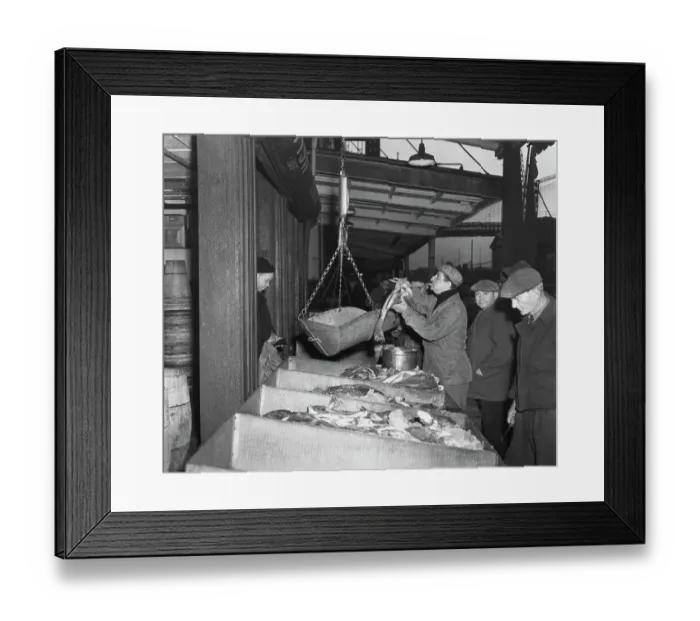 Framed Print : Fulton Fish Market Framed Print : Fulton Fish Market