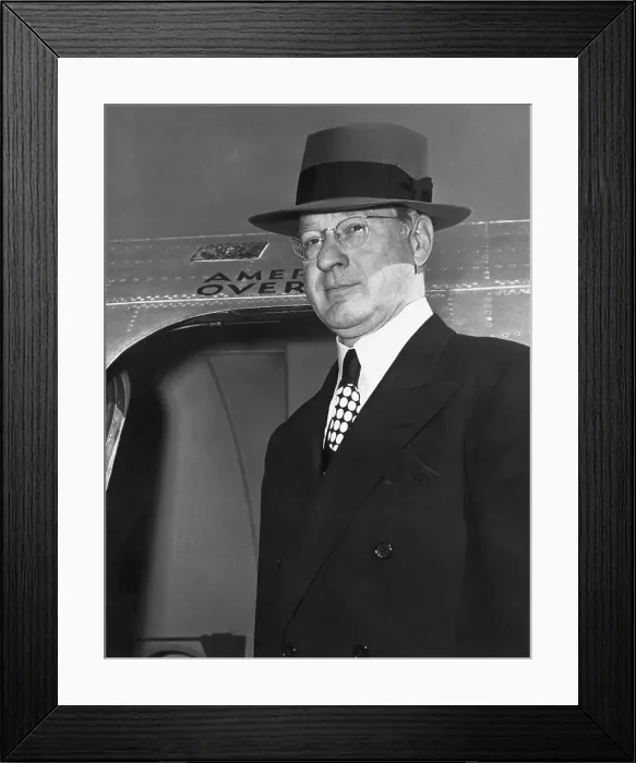 Framed Print : U.S. Olympic Association Avery Brundage