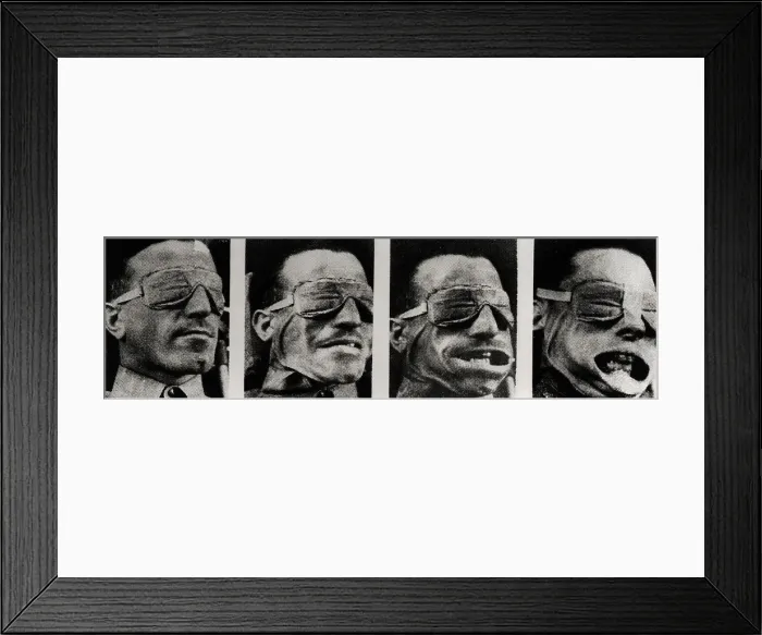 Framed Print : Navy Performs Air Blast Tests on Pilot Framed Print : Navy Performs Air Blast Tests on Pilot