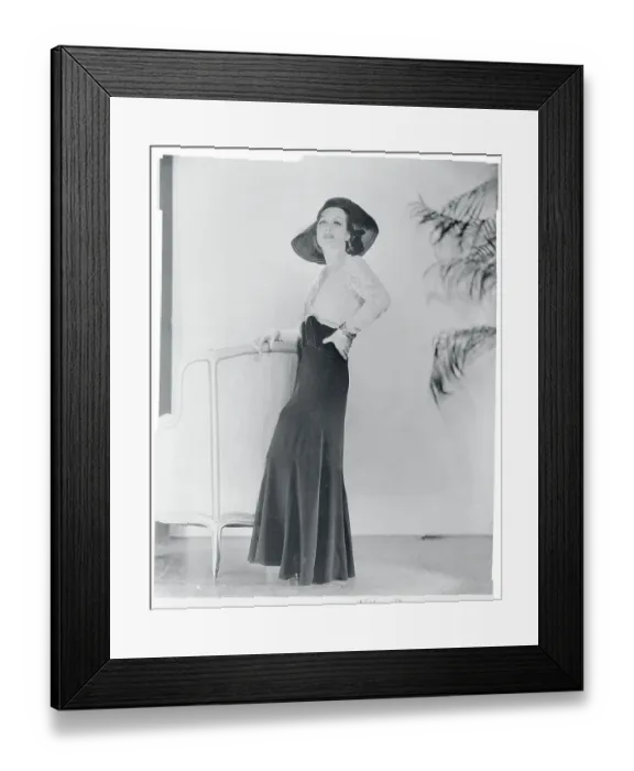 Framed Print : Joan Crawford Posing in Costume Framed Print : Joan Crawford Posing in Costume