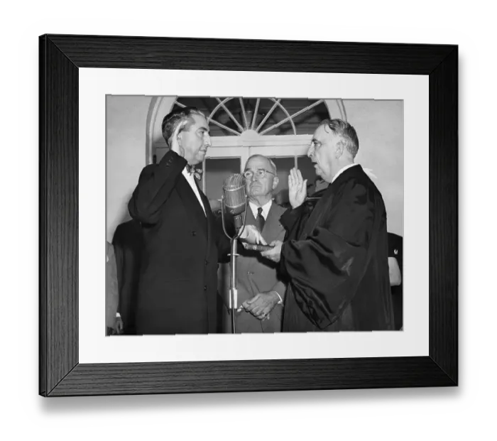 Framed Print : Harry S. Truman Presiding over Tom Clark Ceremony Framed Print : Harry S. Truman Presiding over Tom Clark Ceremony