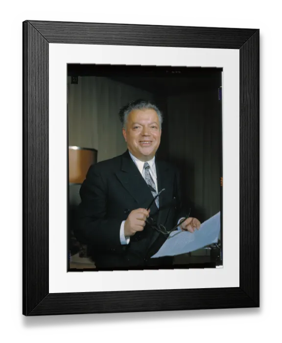 Framed Print : David Dubinsky Holding Eyeglasses Framed Print : David Dubinsky Holding Eyeglasses