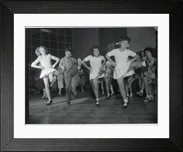 Framed Print : Dancing Girls Framed Print : Dancing Girls
