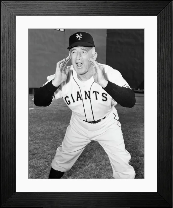 Framed Print : Frankie Frisch Yelling Framed Print : Frankie Frisch Yelling