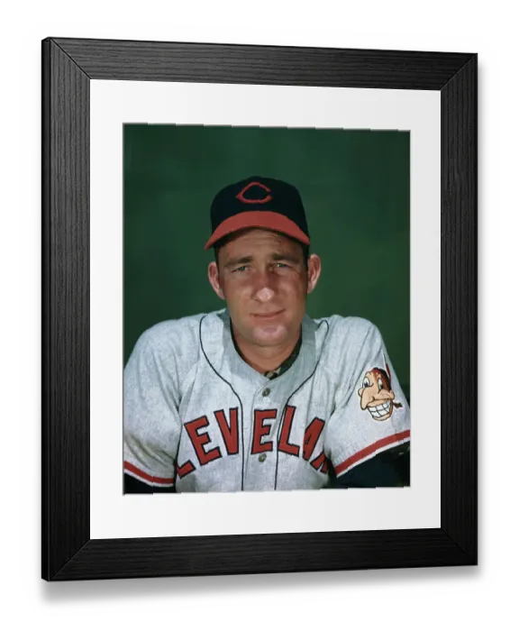 Framed Print : Bob Lemon of Cleveland Indians Framed Print : Bob Lemon of Cleveland Indians