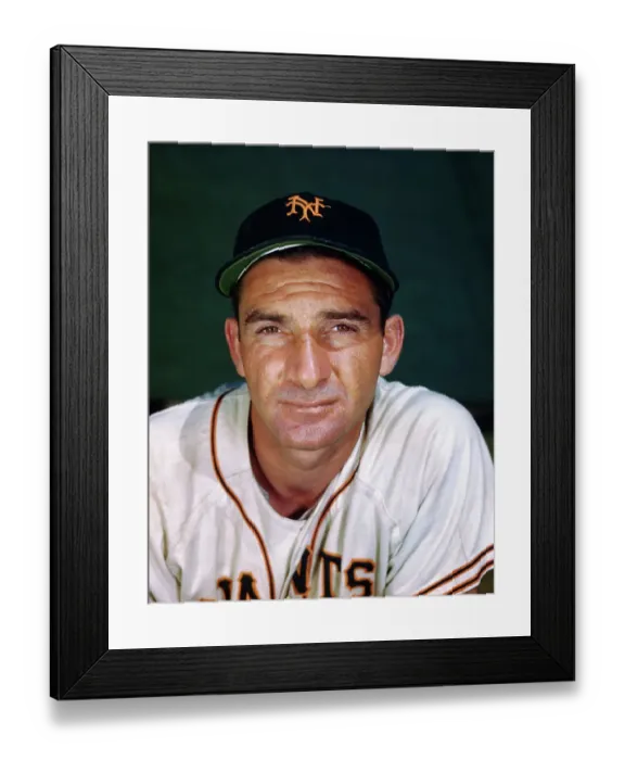 Framed Print : Sid Gordon of New York Giants Framed Print : Sid Gordon of New York Giants