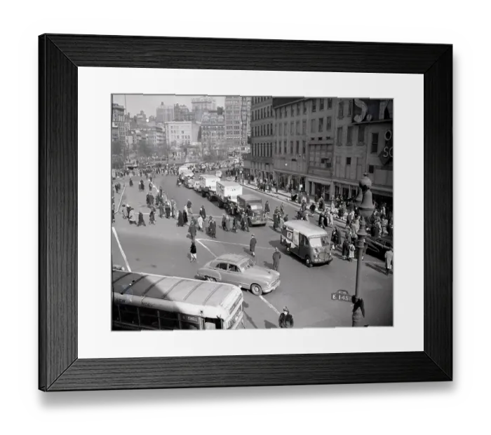 Framed Print : Line Of Food Trucks Going To Israel Framed Print : Line Of Food Trucks Going To Israel