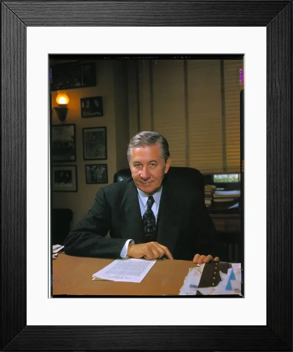Framed Print : Senator James E. Murray Sitting at Desk Framed Print : Senator James E. Murray Sitting at Desk