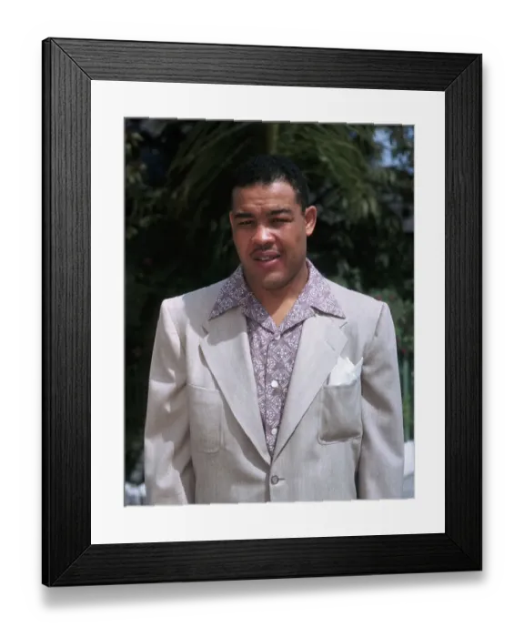 Framed Print : Joe Louis Standing Outside Framed Print : Joe Louis Standing Outside