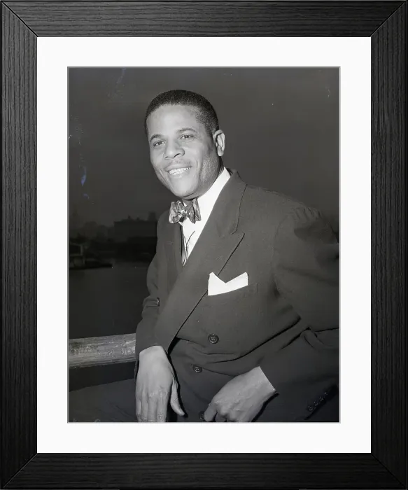 Framed Print : Col. Hubert F. Julian Returns To Ny Framed Print : Col. Hubert F. Julian Returns To Ny