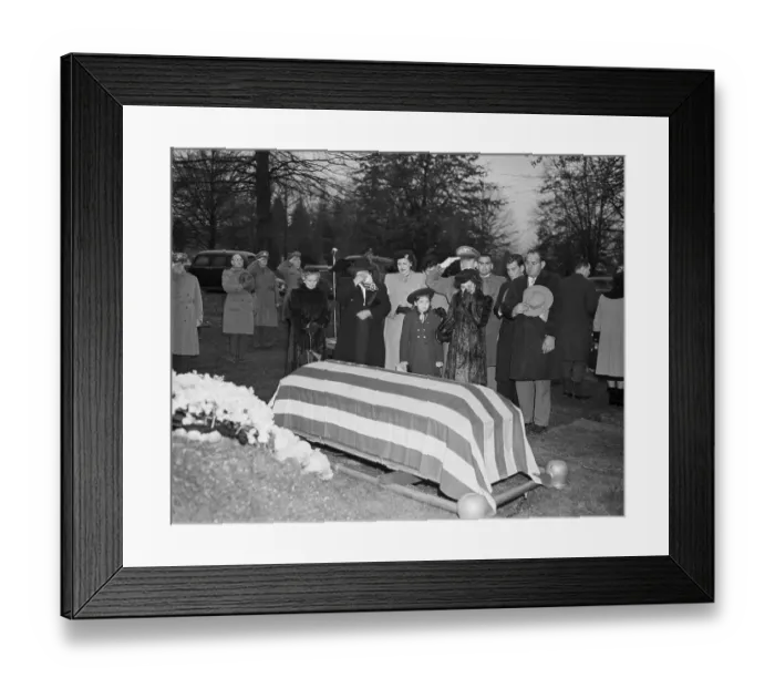 Framed Print : Felix Longoria Funeral at Arlington Framed Print : Felix Longoria Funeral at Arlington
