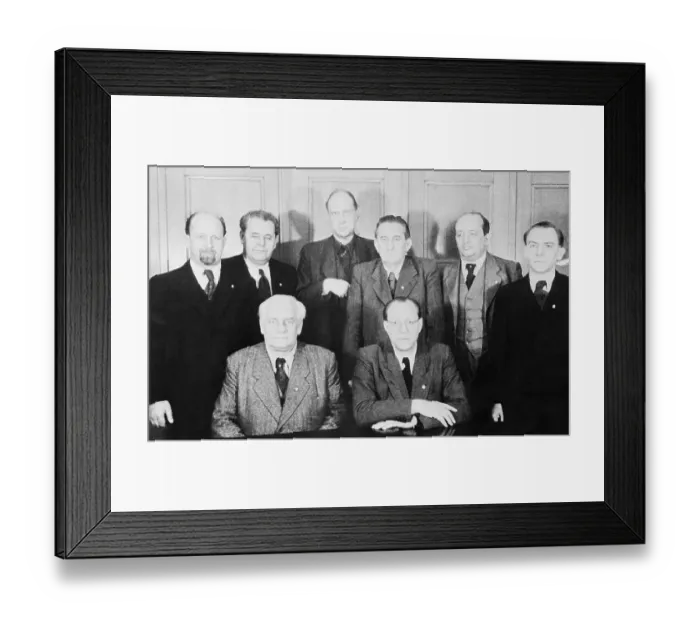 Framed Print : Portrait of German and Soviet Officials Framed Print : Portrait of German and Soviet Officials