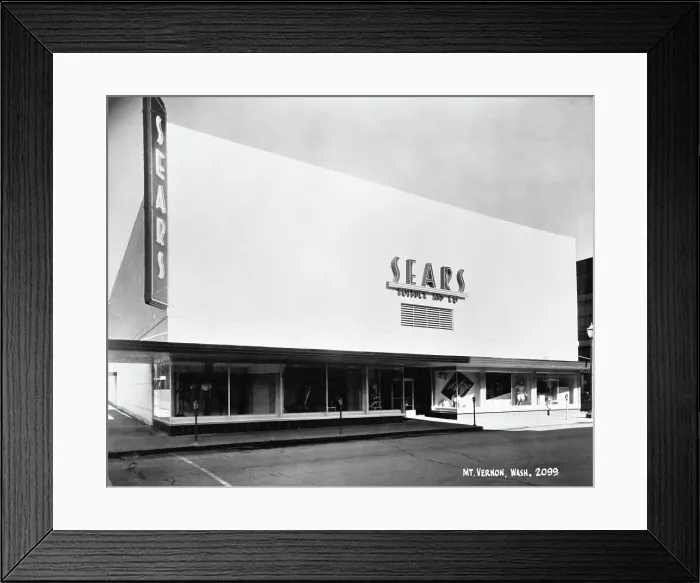 Framed Print : Sears and Roebuck Department Store Framed Print : Sears and Roebuck Department Store