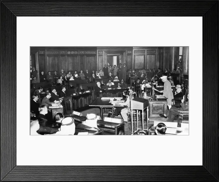 Framed Print : Opening of the Asian Conference on Indonesia Framed Print : Opening of the Asian Conference on Indonesia