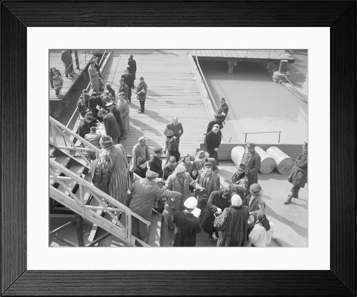 Framed Print : White Russians Flee Reds Framed Print : White Russians Flee Reds