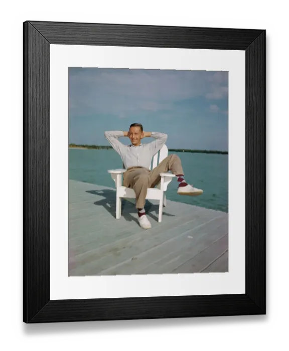 Framed Print : Eddie Waitkus Relaxing Framed Print : Eddie Waitkus Relaxing