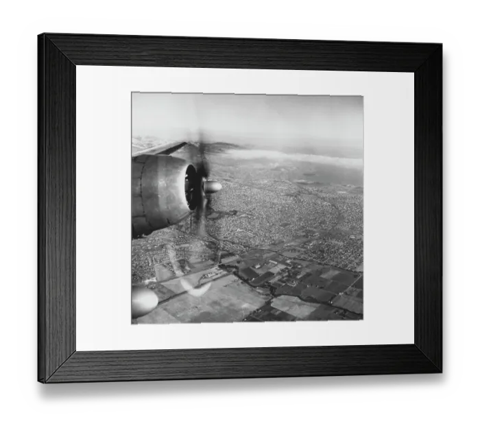 Framed Print : Oakland From The Air Framed Print : Oakland From The Air