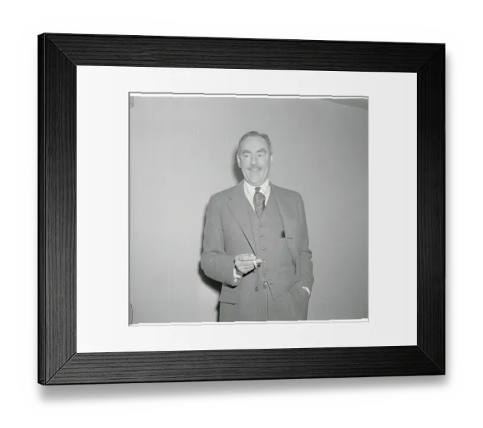 Framed Print : Portrait of Dean Acheson Framed Print : Portrait of Dean Acheson