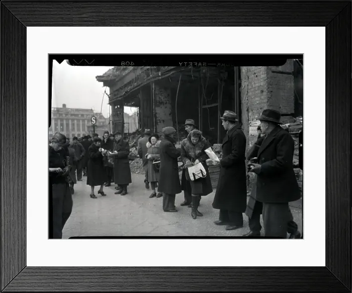 Framed Print : Black Market In Berlin, Germany Framed Print : Black Market In Berlin, Germany