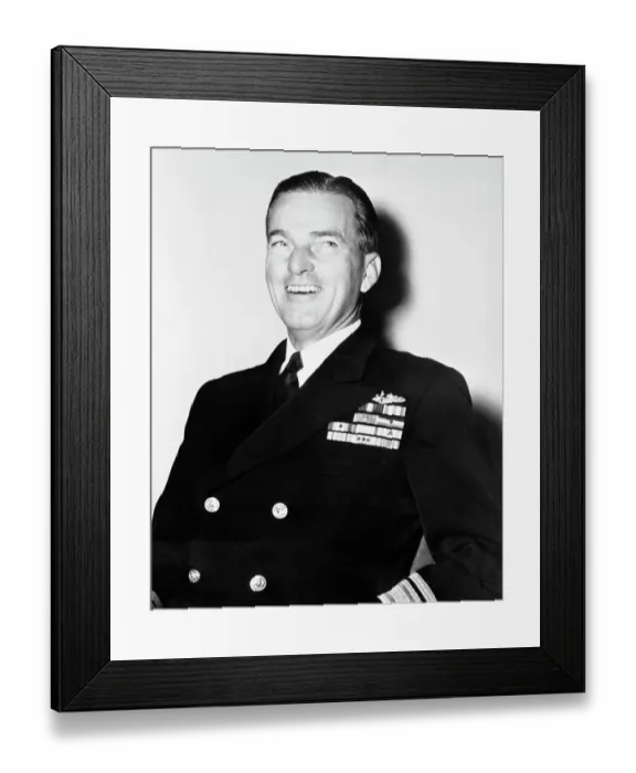 Framed Print : Rear Admiral Ralph W. Christie Framed Print : Rear Admiral Ralph W. Christie