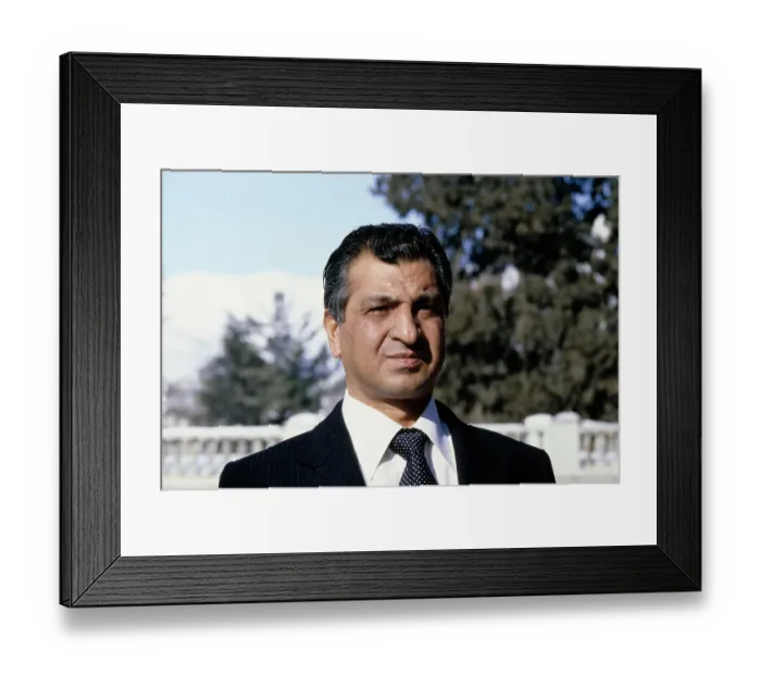 Framed Print : Babrak Karmal