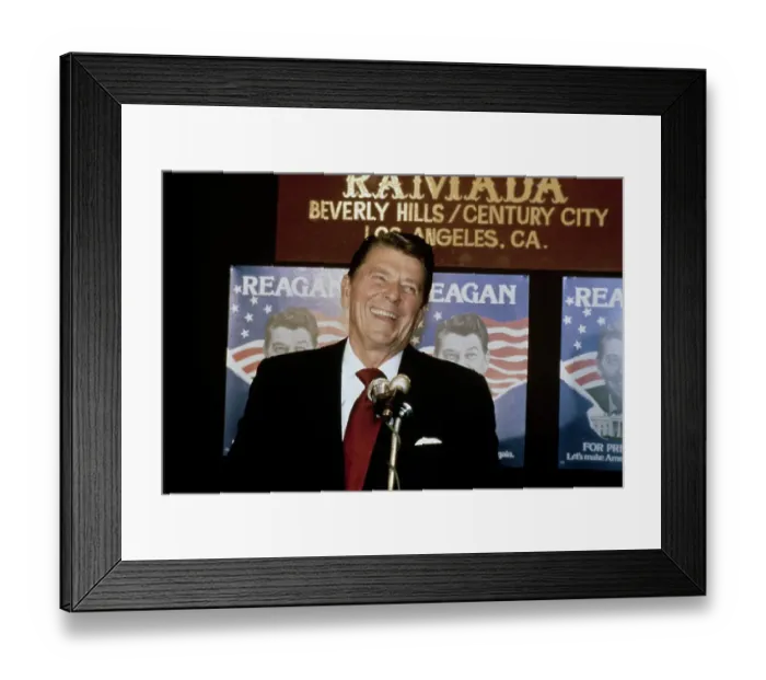 Framed Print : Ronald Reagan Framed Print : Ronald Reagan