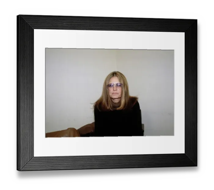 Framed Print : Gloria Steinem Framed Print : Gloria Steinem