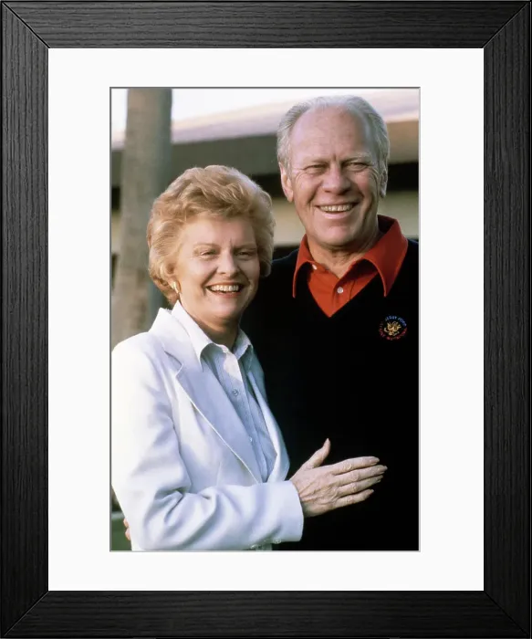 Framed Print : Gerald And Betty Ford Framed Print : Gerald And Betty Ford