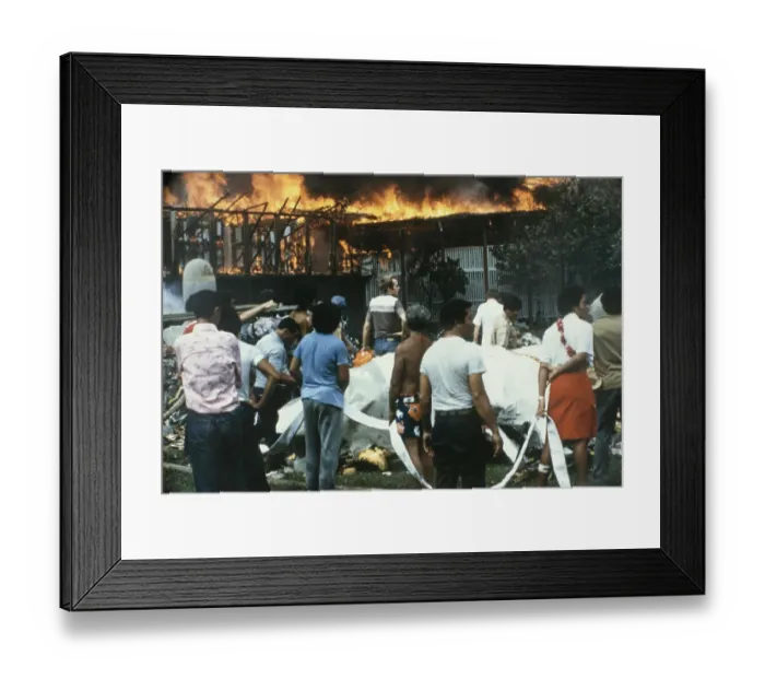 Framed Print : Airplane Crash Framed Print : Airplane Crash