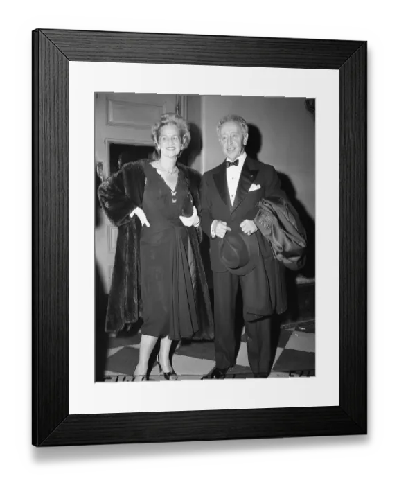 Framed Print : Nela Młynarska And Arthur Rubinstein