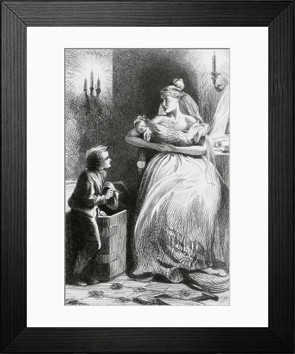 Framed Print : Illustration from Great Expectations