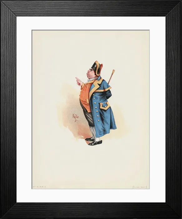 Framed Print : Mr. Bumble by Kyd