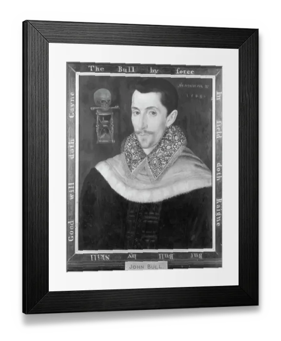 Framed Print : Portrait of John Bull Framed Print : Portrait of John Bull