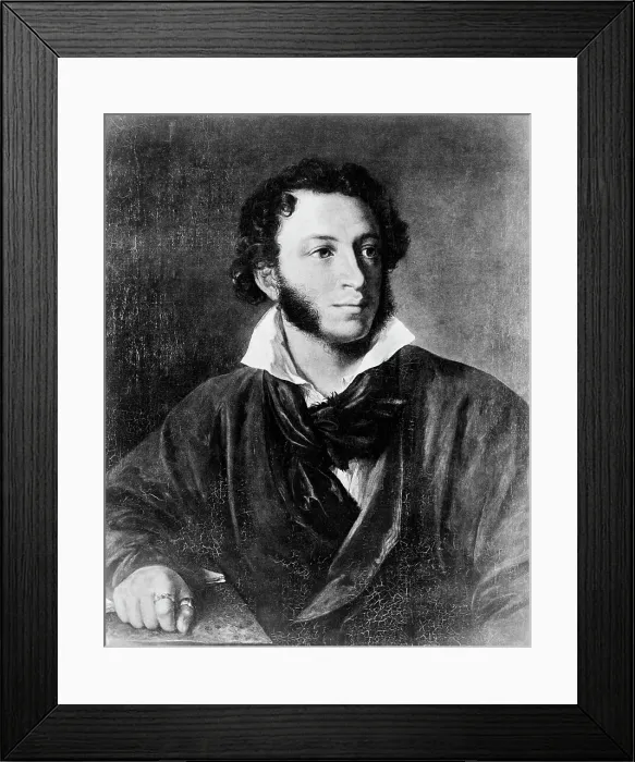 Framed Print : Painting of Aleksandr Pushkin Framed Print : Painting of Aleksandr Pushkin