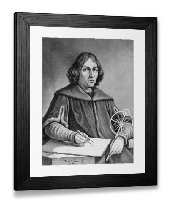 Framed Print : Portrait of Nicolaus Copernicus Framed Print : Portrait of Nicolaus Copernicus
