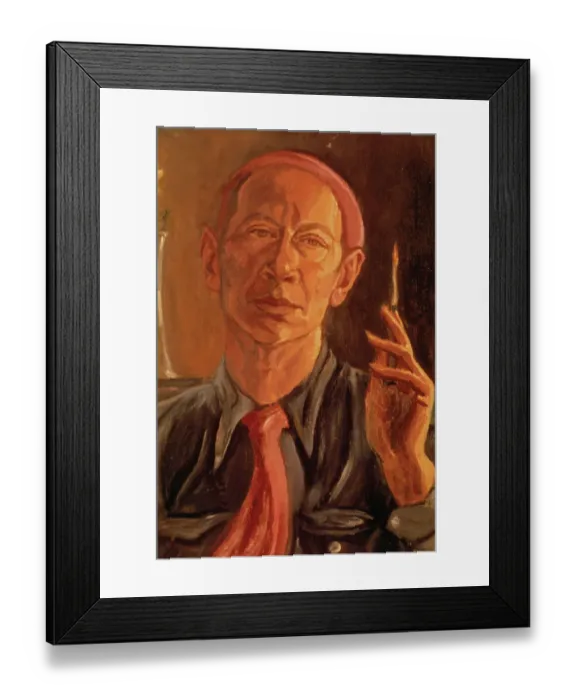 Framed Print : Self-Portrait by E.E. Cummings Framed Print : Self-Portrait by E.E. Cummings