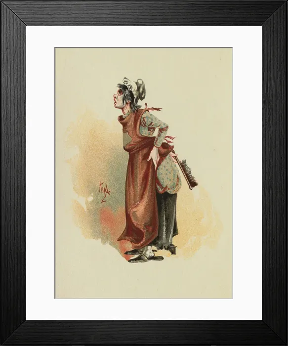Framed Print : The Little Marchioness by Kyd Framed Print : The Little Marchioness by Kyd