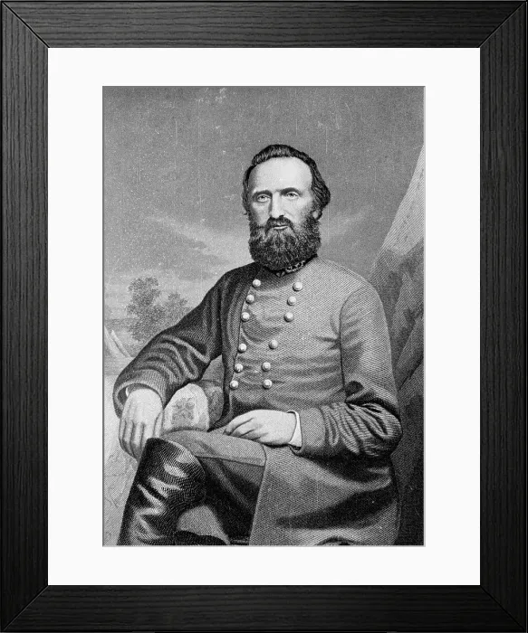 Framed Print : Portrait of Thomas Jackson Framed Print : Portrait of Thomas Jackson