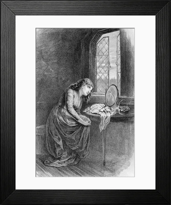 Framed Print : Illustration from Charles Dicken's Little Dorrit Framed Print : Illustration from Charles Dicken's Little Dorrit