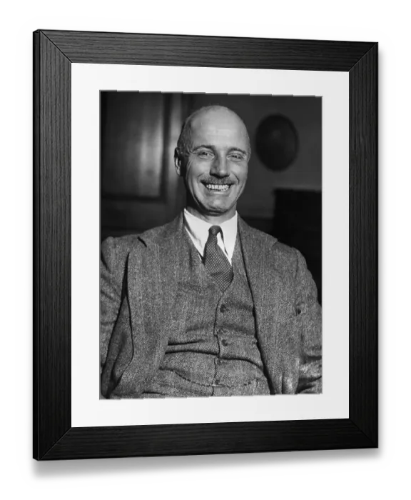 Framed Print : Portrait of Rockwell Kent Framed Print : Portrait of Rockwell Kent