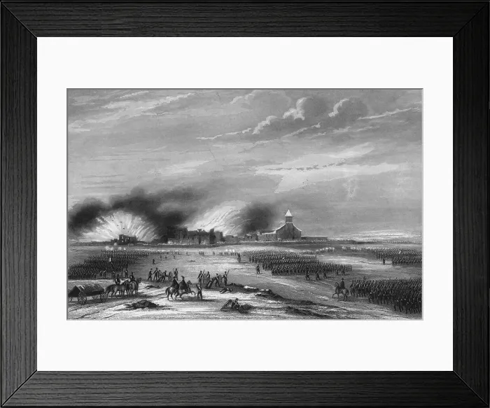 Framed Print : Battle of Eylau Framed Print : Battle of Eylau