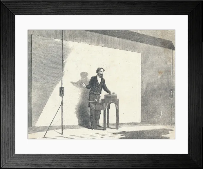 Framed Print : Charles Dickens Giving a Reading Framed Print : Charles Dickens Giving a Reading