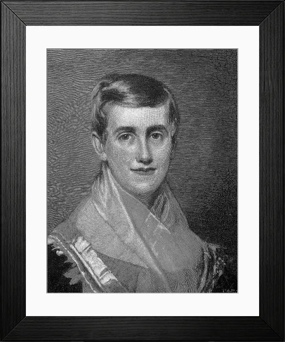 Framed Print : Engraving of Prudence Crandall Framed Print : Engraving of Prudence Crandall